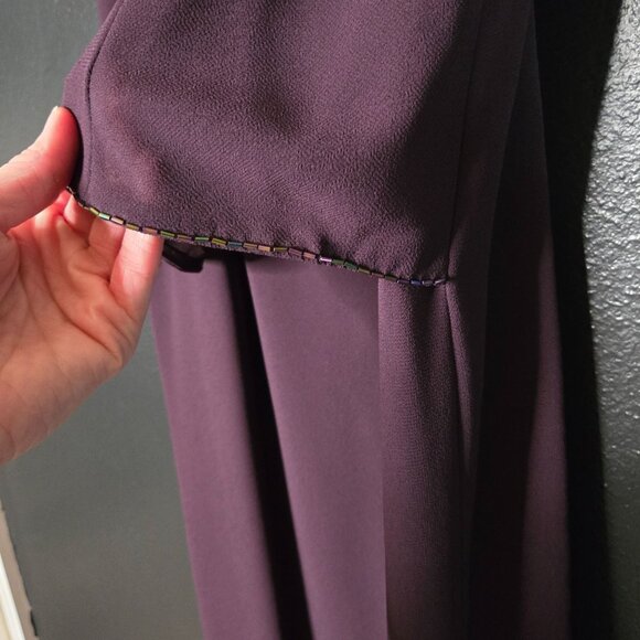 Vintage Y2K Women's 6P Formal Prom Wedding Guest Mother of Bride Beaded Embroide - Picture 9 of 13